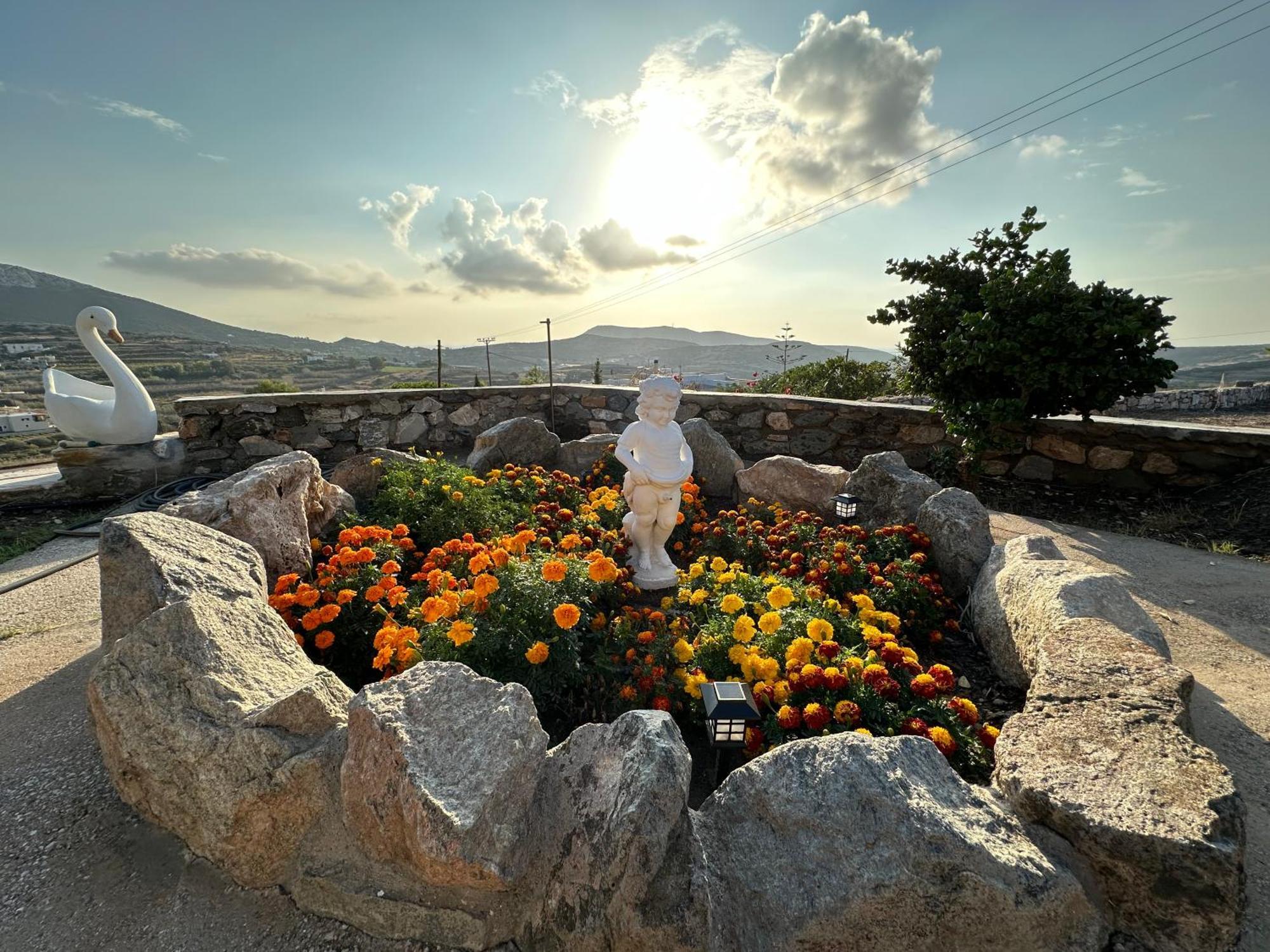 Πέτρινο Εξοχικό Σπίτι Στη Σύρο Agros  외부 사진